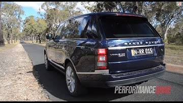 2013 Range Rover Vogue SE SDV8 engine sound and 0-100km/h