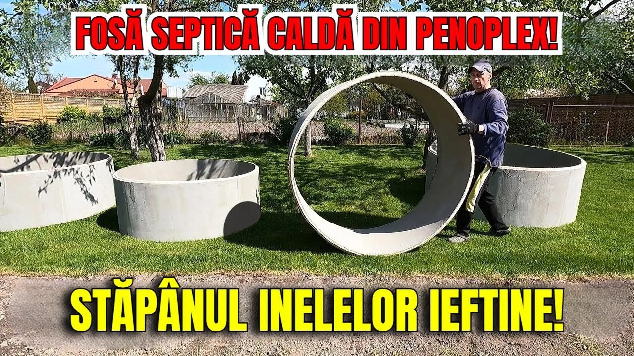 Fă-ți singur fosa septică pentru casă – 60 de ani fără vidanjare!
