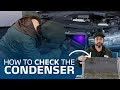 How to Check the A/C Condenser of a Car