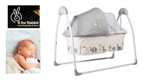 R for Rabbit Lullabies Automatic Swing Cradle For Baby to Sleep at Any Time Any Place