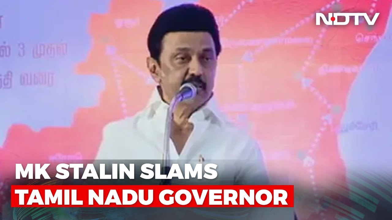 MK Stalin's "Postman" Jab At Tamil Nadu Governor Over Anti-NEET Bill ...