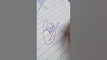 Kirti name signature