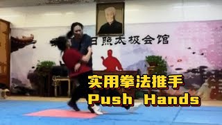 First Time Push Hands Experience 初次太极推手体验 - Chen Style Taijiquan Practical Method