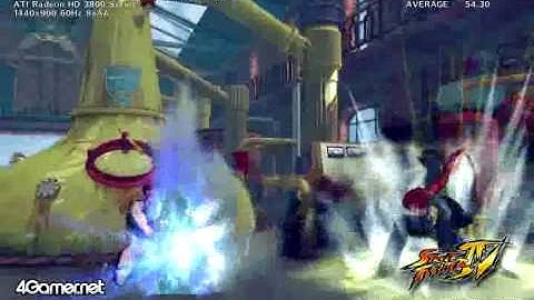 Street Fighter IV Benchmark - Cammy vs C.Viper - HD 3870