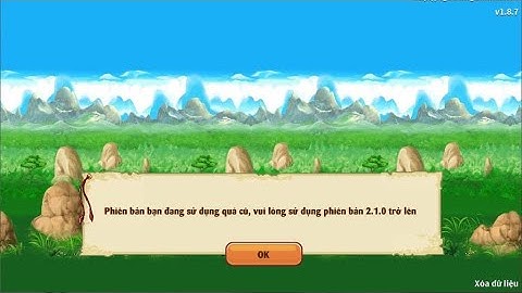 Ngọc Rồng Online - Nói Về Vấn Đề Phiên Bản Cũ Dưới 2.1.0 Bị Fix Không Vào Được - Gaming MXL