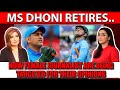 MS Dhoni - The Legend Retires Ft. Aalia Rasheed