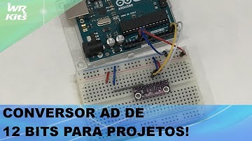 CONVERSOR AD DE 12 BITS PARA PROJETOS (ADS1015)