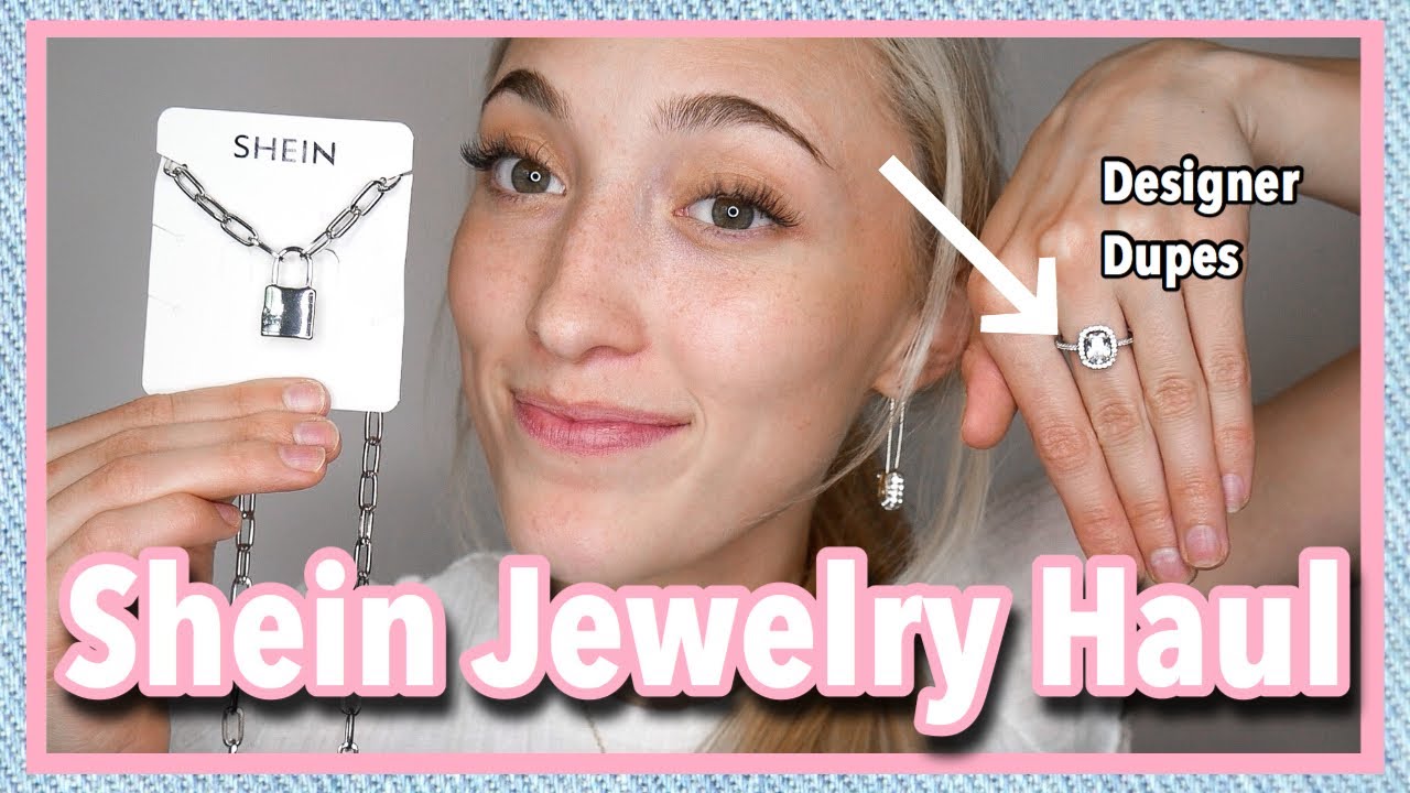 ✩ Shein Jewelry Review Haul ✩ Designer Dupes Jewelry Under $10 ✩ 