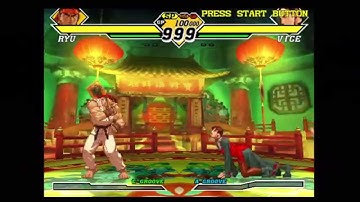 Capcom vs. SNK 2: Mark of the Millennium 2001 (Ryu vs. Vice)