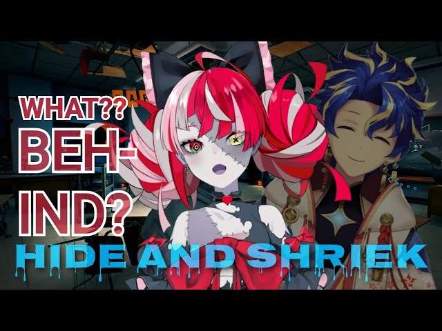【HIDE AND SHRIEK】KYOUDAIS AT JUMPSCARES, GET SPOOKED!!!【Hololive Indonesia 2nd Gen】のサムネイル