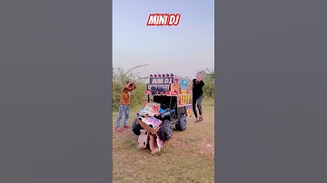 Remote Control Mini DJ Trucks😱!! Accident  Small Dj Pickup !! #dj #djtruck #minidjtruck #djsong