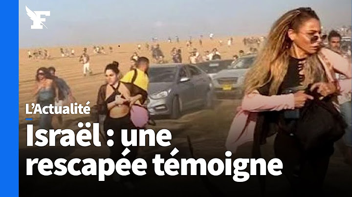 Israël : le témoignage d’une Française rescapée de la rave party sanglante