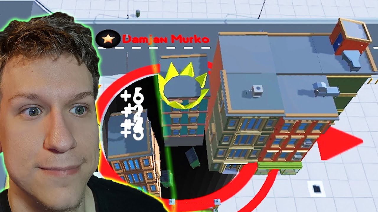 Rušimo Stavbe ČRNA LUKNJA | Hole.io