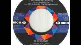 El Chicano One More Night Audi chords