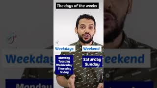 أيام الاسبوع #the_days_of_the_week