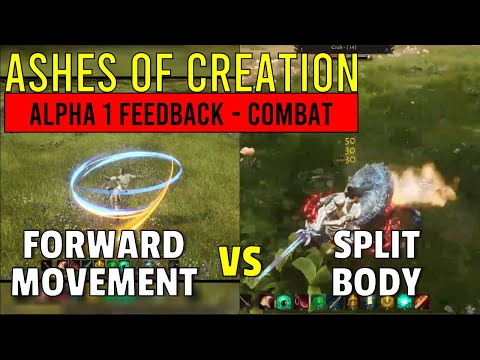 Ashes of Creation Alpha 1 Combat Concerns