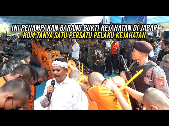 INI PENAMPAKAN BARANG BUKTI KEJ4HATAN DI JABAR | KDM TANYA SATU PERSATU PEL4KU KEJAH4TAN