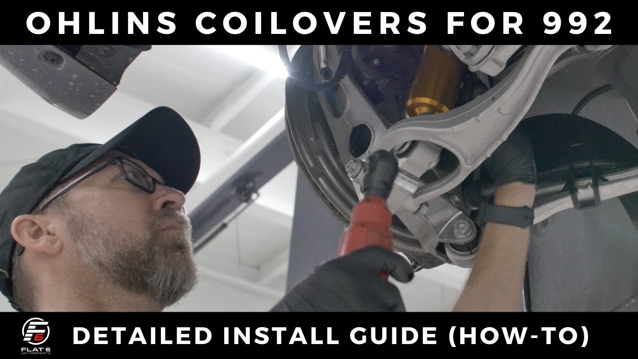 Installing Ohlins Road & Track Coilovers on a 992 Carrera