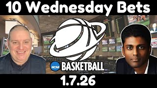 Wednesday NCAA Basketball Picks - 1/7/26 l Craig Trapp & Indian Cowboy NCAAB Picks & Predictions