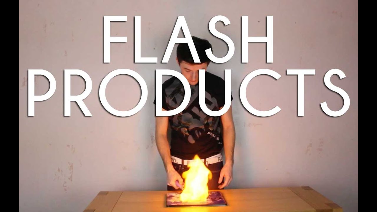 FLASH PAPER TIPS MAGIC BOOK Booklet Trick On Fire Special Effects