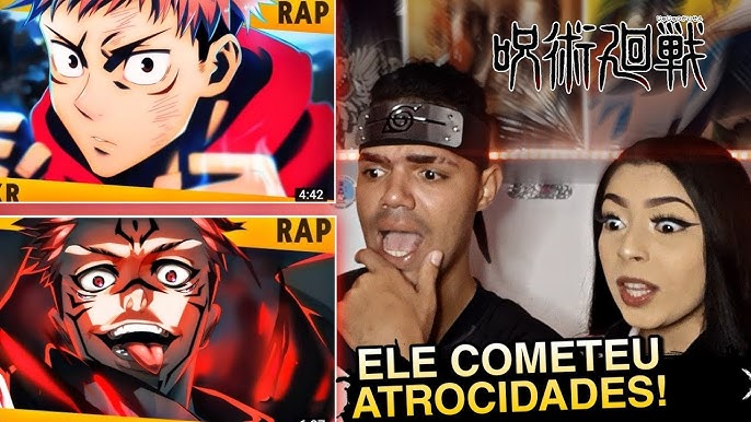 React • MURYO KUSHO - Gojo  Jujutsu Kaisen + Rap do Yuji Itadori