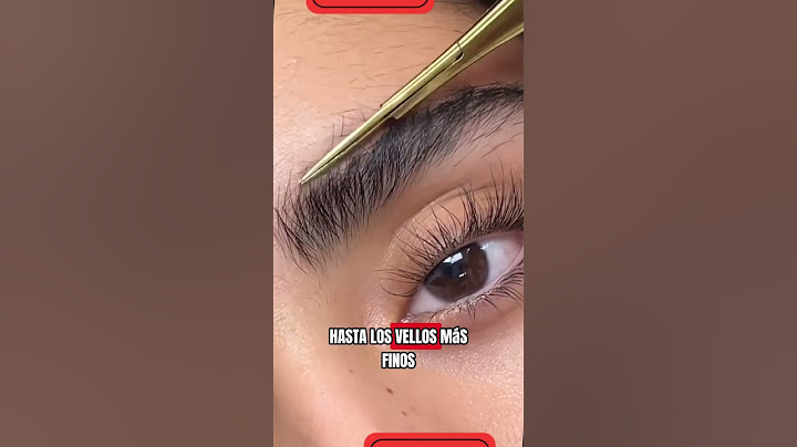 Técnica rápida y precisa de depilar tus cejas