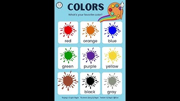 Topic: Colors - English for kids - Lệ Quyên Official