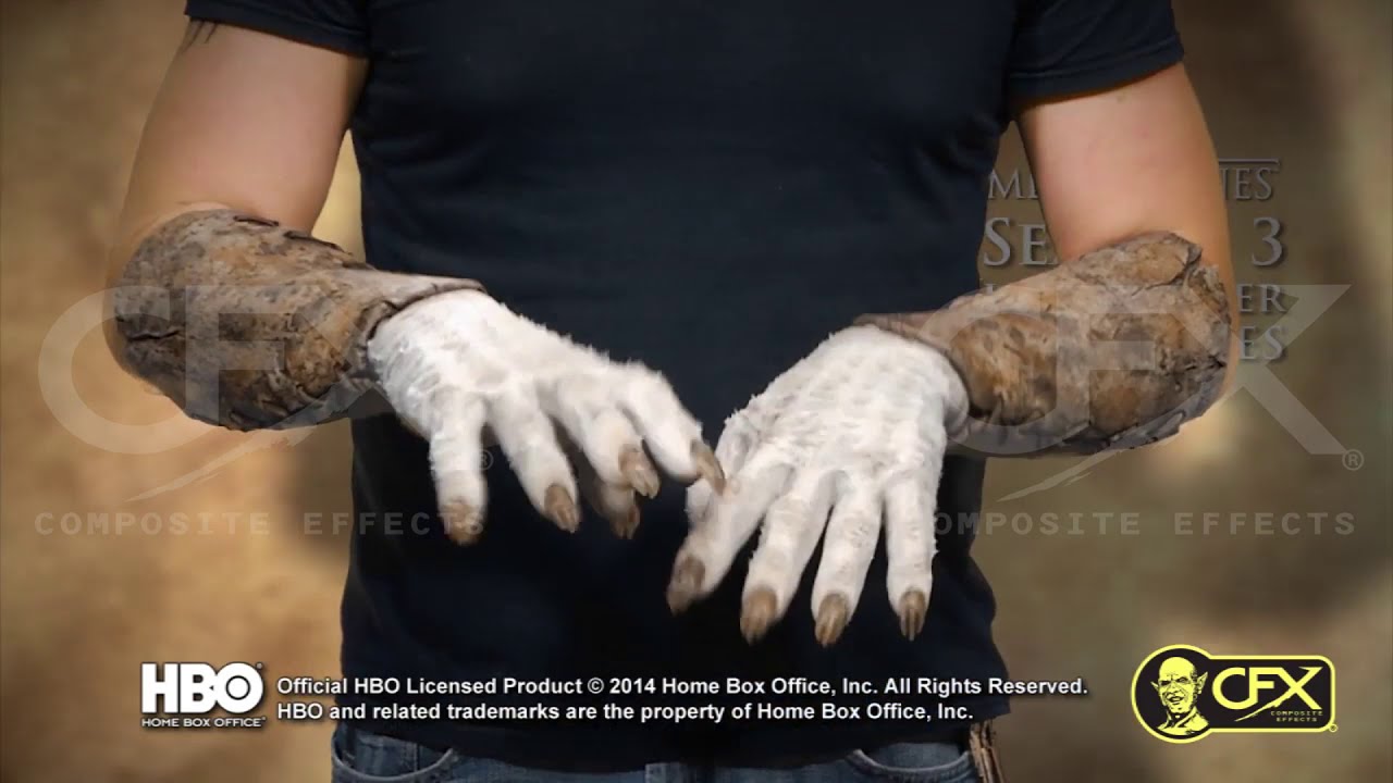 CFX White Walker Season 3 Silicone Gloves Movement Video