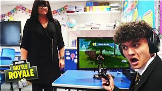 10 FAÇONS DE JOUER À FORTNITE À L’ÉCOLE SANS QUE PERSONNE NE S’EN APERÇOIVE | Lama Faché