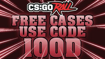 CSGOROLL PROMO CODE: "100D" — FREE CASES and SKINS (csgoroll code review)
