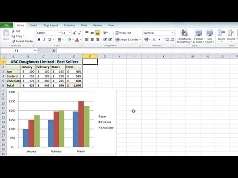 Excel 2010 Tutorial For Beginners #1 - Overview (Microsoft Excel)