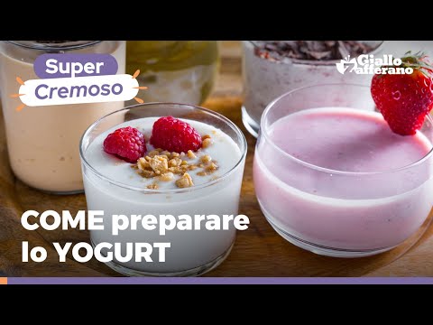 Video: Come Fare Lo Yogurt Cremoso Fatto In Casa