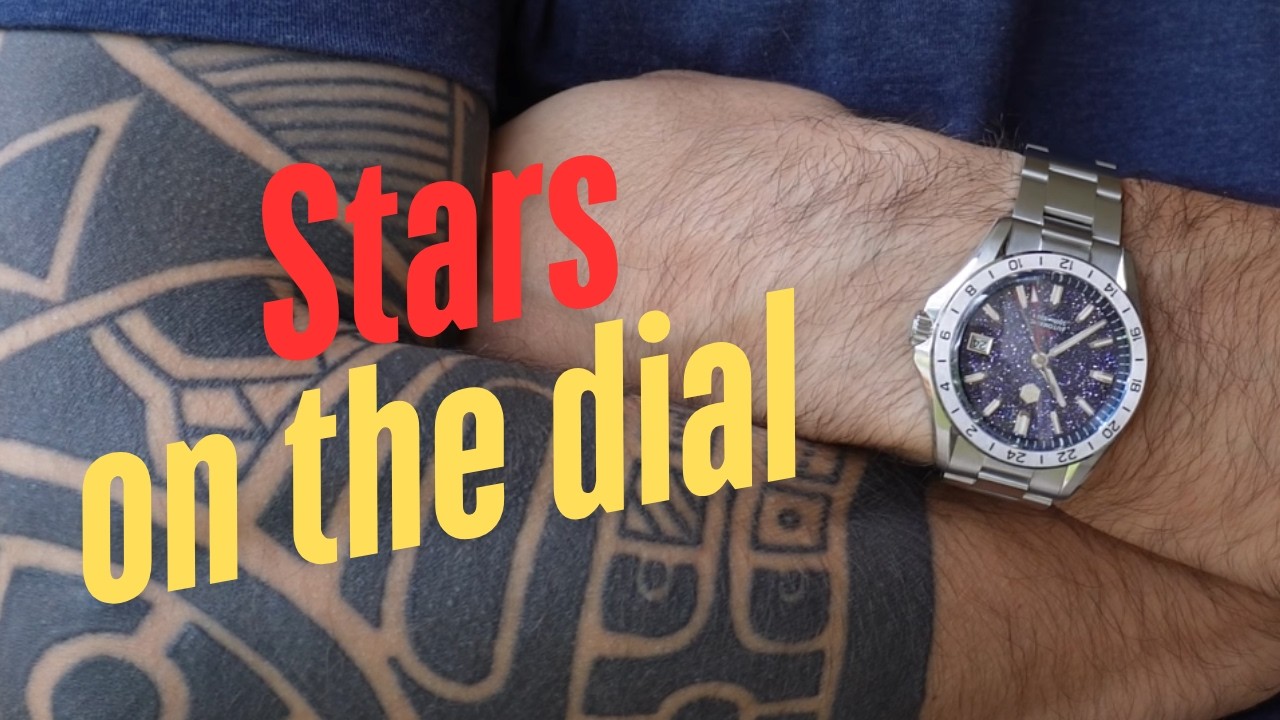 A Starry Night on Your Wrist? San Martin SN0129 Aventurine GMT 