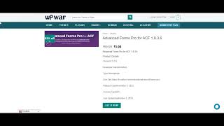 Advanced Forms Pro for ACF 3.99 $ Only
