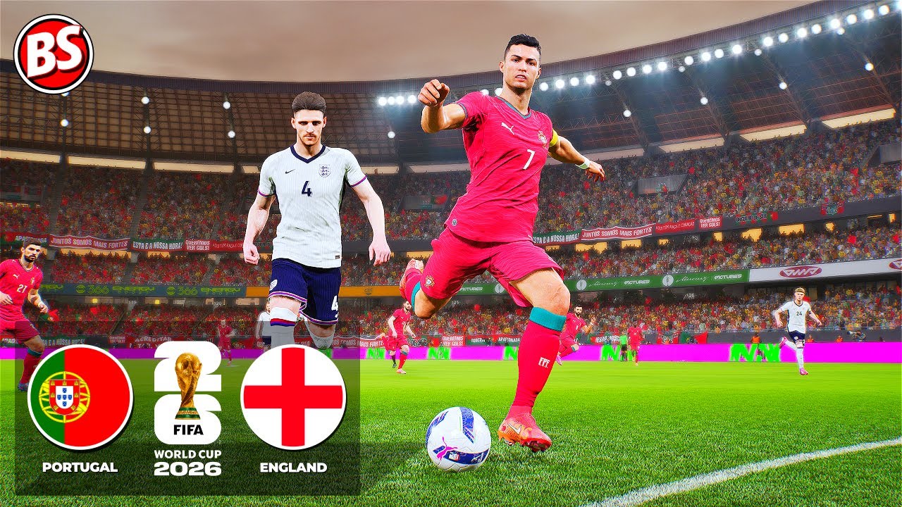 eFootball 2026 | Portugal vs England: Lose and We’re OUT | PS5 4K