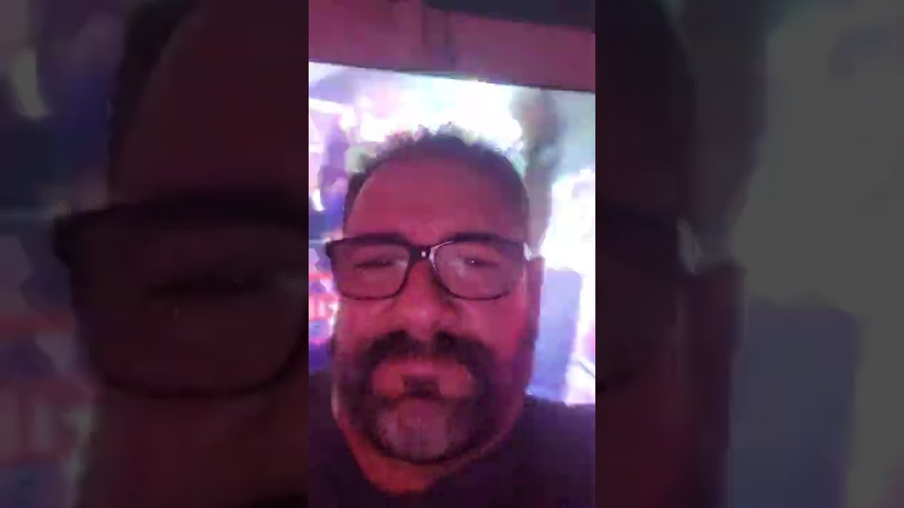 Noche de fiesta en Sitges.