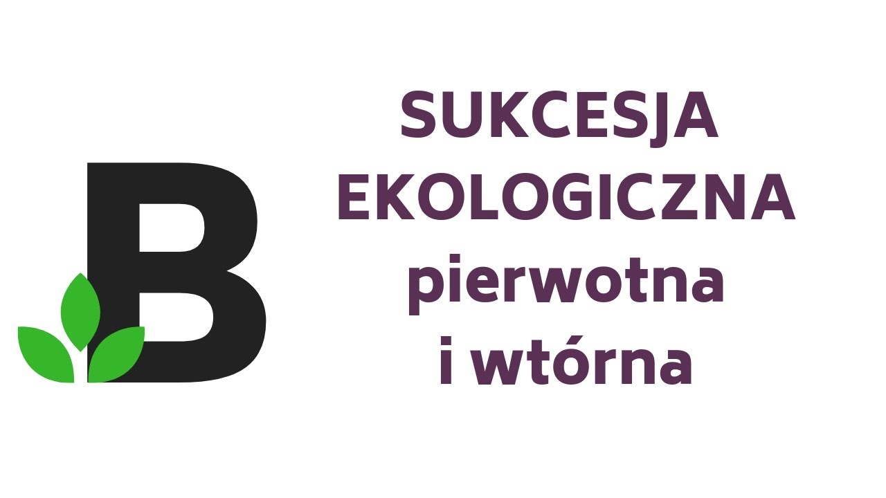 Co To Jest Sukcesja Pierwotna sukcesja ekologiczna PIERWOTNA i WTÓRNA- KOREPETYCJE z BIOLOGII - 169