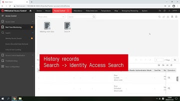 How to Monitor Real Time and History Access Record on HikCentral Access Control