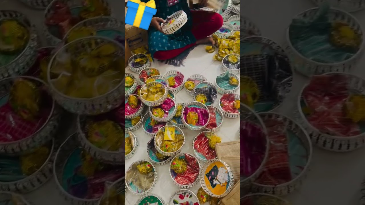 Halfsaree ceremony function return gifts bulk order ready to ship || customised return gifts