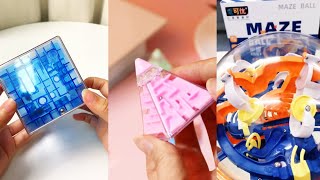 🌈 3D Maze Ball Puzzle Maze Game Kids Brain Toys | Best Compilation screenshot 1