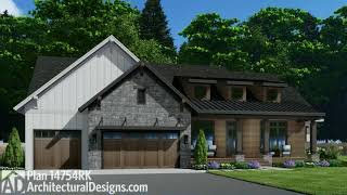 Traditional Rustic House Plan 14754RK 360 Exterior Tour