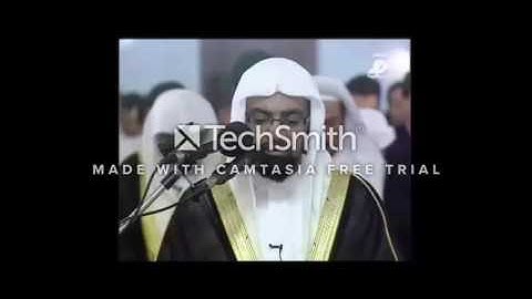 سورة آل عمران كاملة تاريخة للشيخ ناصر القطامي  رمضان 1437 هــ