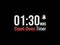 1 Minute 30 Second Silent Countdown Timer