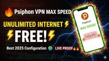 Psiphon VPN MAX SPEED ⚡ | Best 2025 Configuration