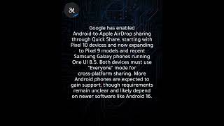 Android phones that can use AirDrop‑like sharing with iPhone and Mac