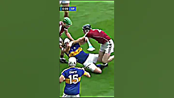 Hardest Hits In GAA Shorts Hurling Tipperary Galway Gaa 