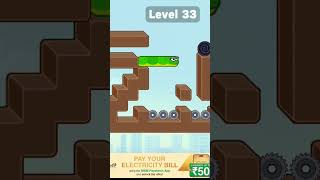 snake puzzle level 33 review game play video #gaming #trending #snakepuzzle #sorts