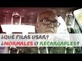 Qué pilas usar ¿normales o recargables?