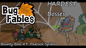 Bug Fables - Bounty Boss #3: Peacock Spider (Hardest Mode)