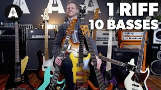 Download lagu 10 Basses 1 Riff - How Different Do They Sound? £329 - £3499